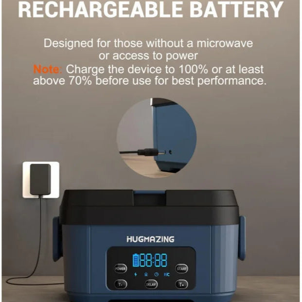 Hugmazing Wireless heated lunchbox